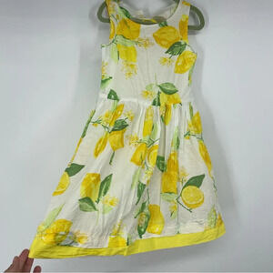 Gymboree summer party dress with lemons and tulle.   Size 6.